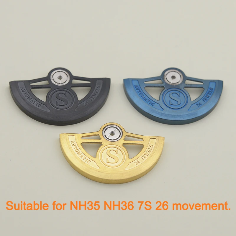 

Rotor vibration weight parts, hammer rotor automatic replacement, suitable for NH35 NH36,7S26, NH35 series.