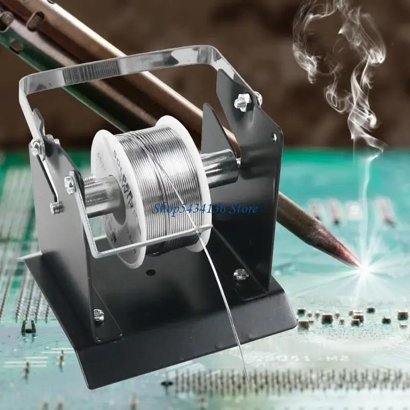 

H7ED Solder Reel Stand Welding Equipment Solder Tin Soldering Frame Wire Holder Metal