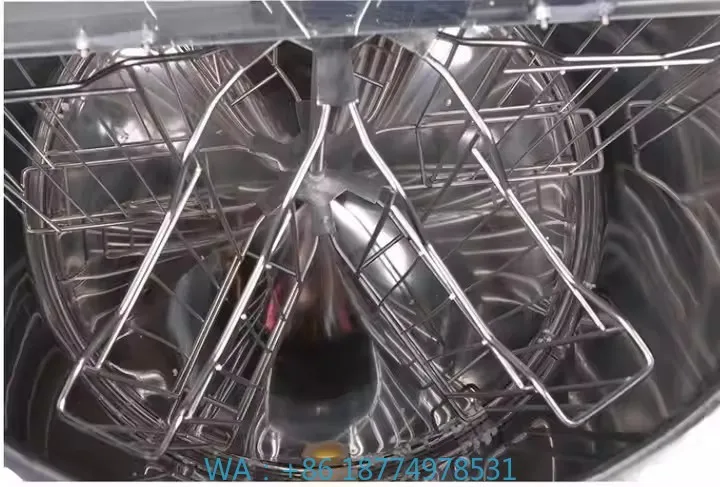 Extractor with Core Motor Component Farm Applicable Honey SeparatorNew 8 12 24-Frame Stainless Steel Beekeeping Electric Honey