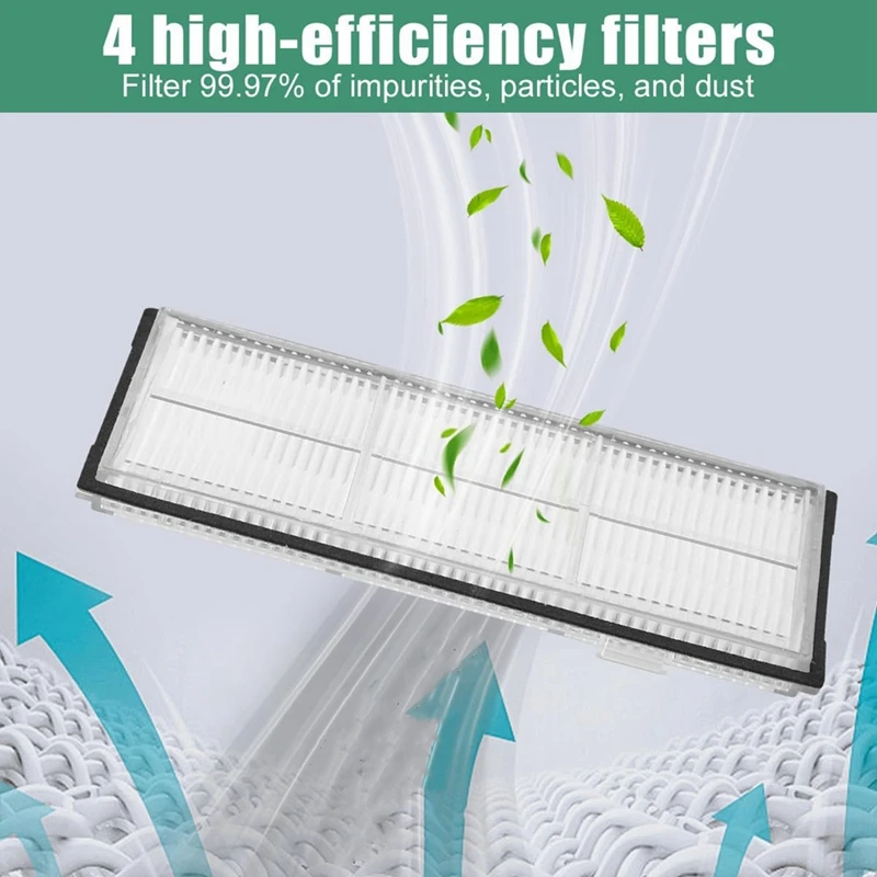 For Roborock S8 Pro Ultra Robot Vacuum Cleaner Main Side Brushes Hepa Filter Mop Cloth Dust Bags Replacement Parts