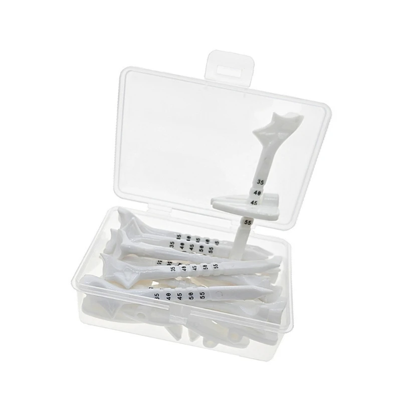  Adjustable Height Sturdy Golf Tees Training Accessories Easy To Install