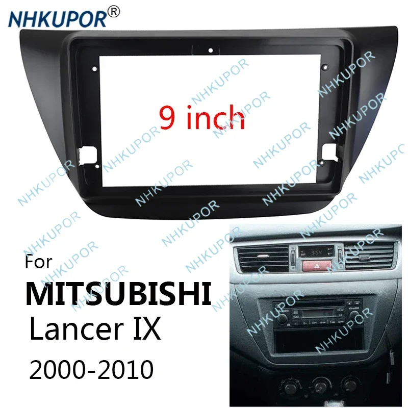 

Автомобильный радиоприемник для MITSUBISHI Lancer IX 2000-2010, автоматическая установка стереосистемы, комплект рамы панели приборной панели, крепление на рамку
