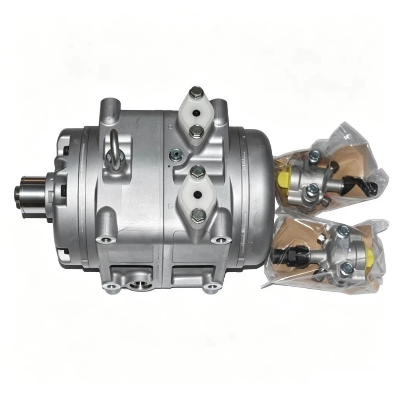 TM55 Bus Air Conditioning Compressor 550CC Heavy Duty Auto AC Compressor 12V 24V R134a