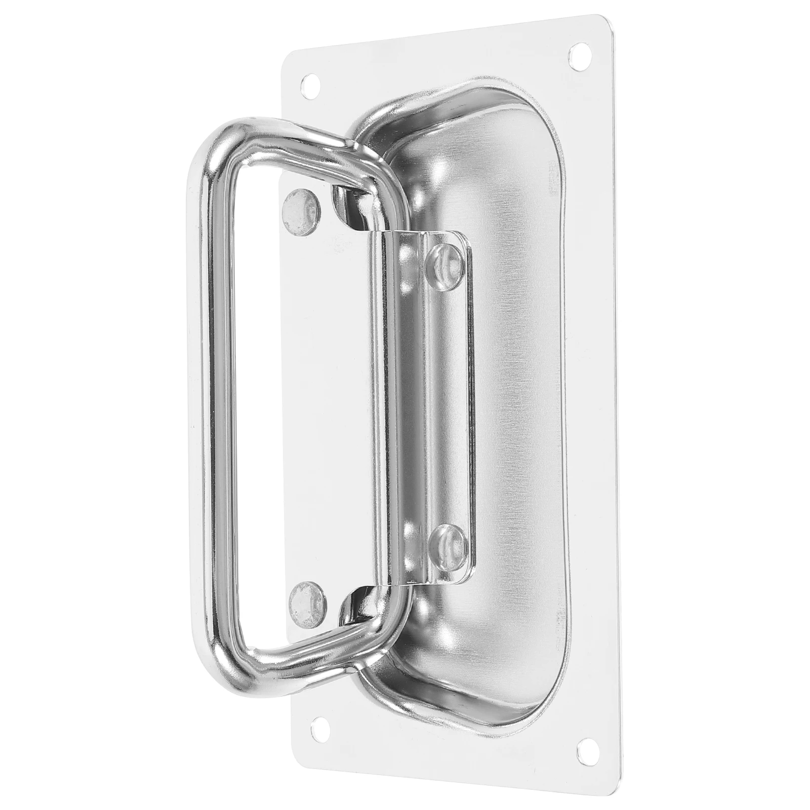 

Hardware Box Replacement Heavy Duty Metal Chest Pull Container Handle Sturdy Smooth Surface Toolbox Handle Mount Pull