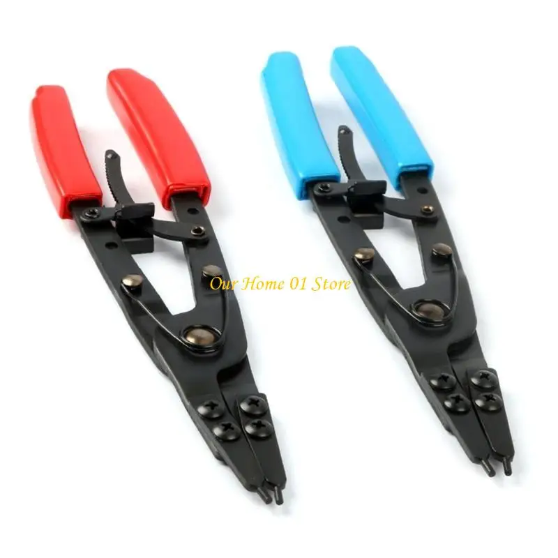 M4YC Circlip Pliers Внутренние внешние снимки кольца плоть с дизайном храпового блокировки