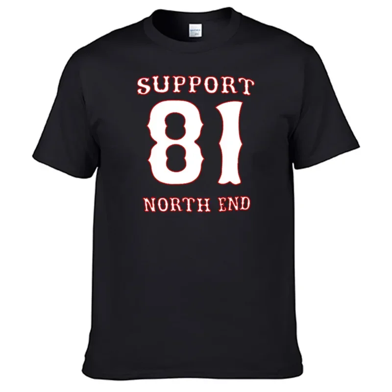 

Support 81 North End Hells Angels T Shirt 100% Cotton Top Sales Shirt N04