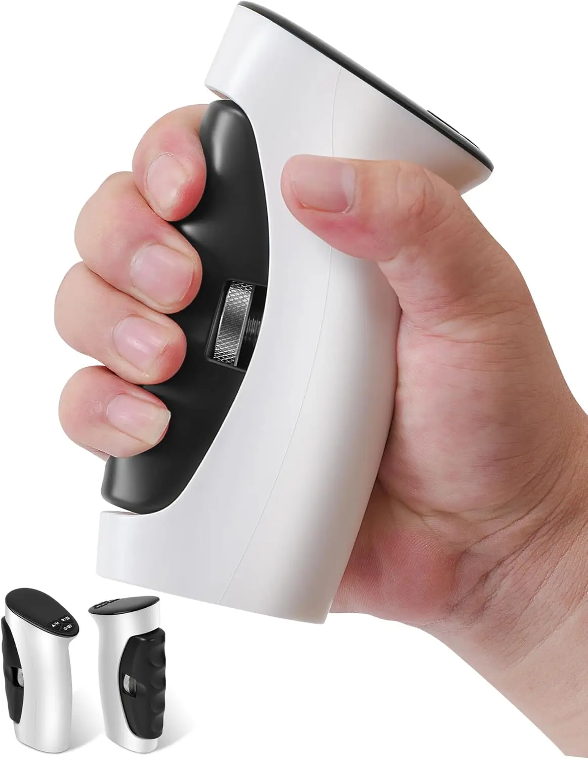 Hand Grip Strength Tester Dynamometer: Digital Electronic Measure Gripper Trainer Muscle Grips Strengthener Test Meter Handgrip