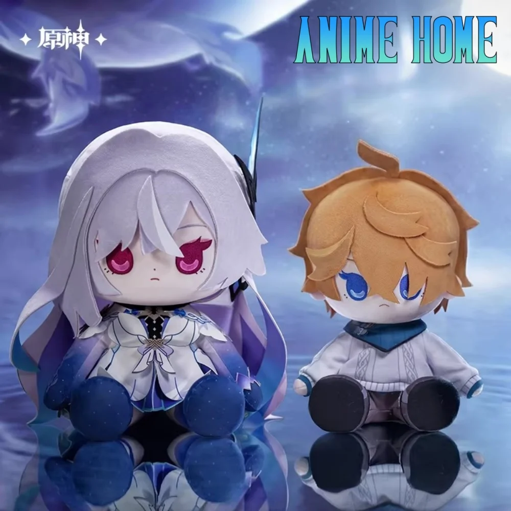 

Official Skirk Ajax Tartaglia Plushie Genshin Impact Plush Doll Toy Sitting Body Game Pillow Stuffed Cosplay