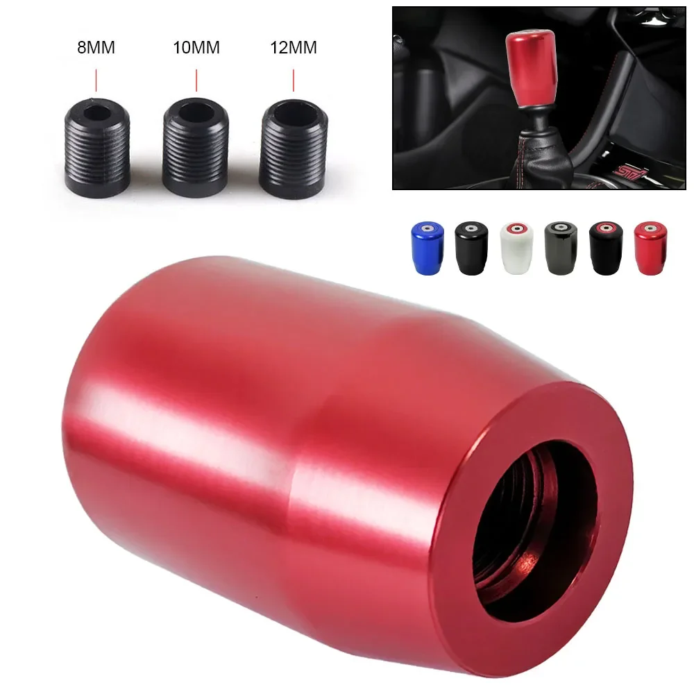 

Универсальная алюминиевая ручка гоночного переключения передач — расширенная гоночная головка переключения передач для механической и автоматической коробки передач