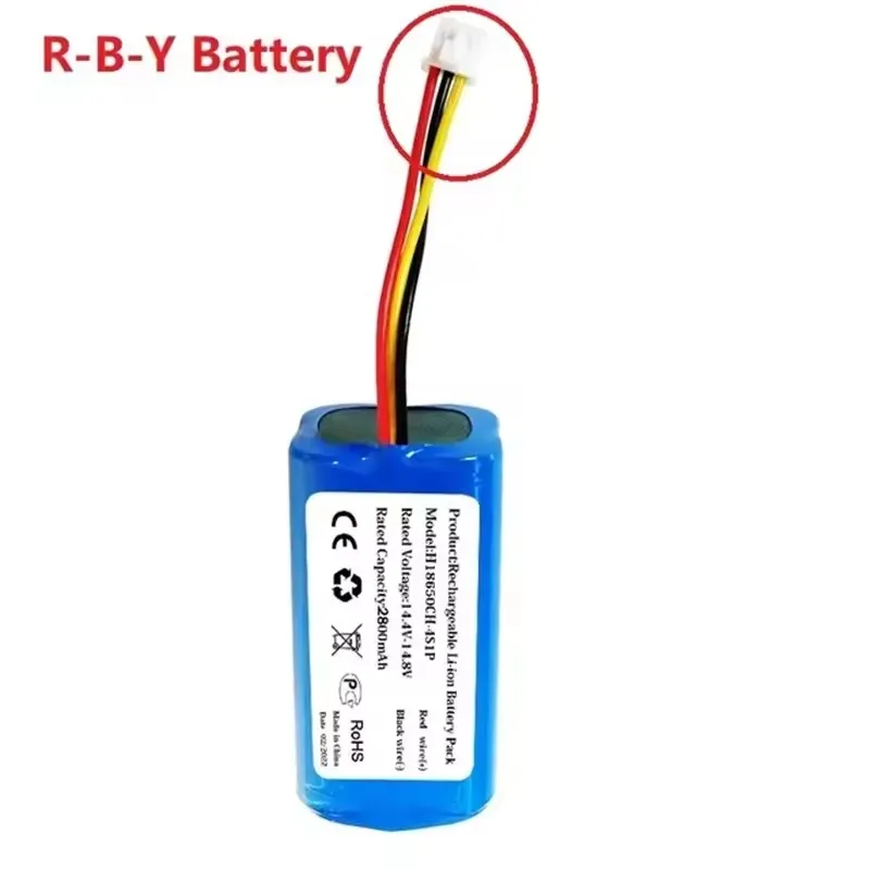 

New 2800mAh Li-ion Battery Pack For ABIR X8 ABIR X5, ABIR X6, Robot Vacuum Cleaner Part Accessories