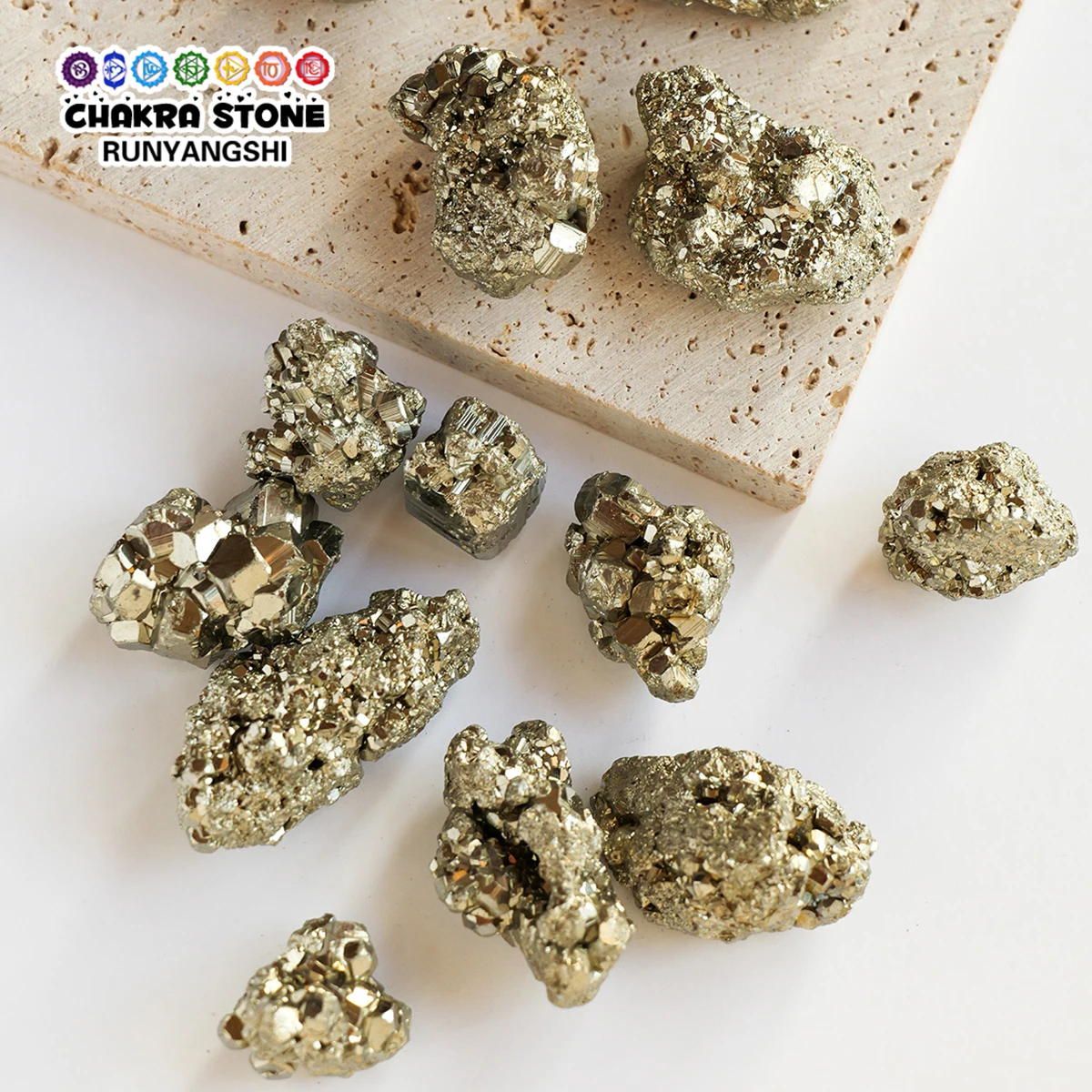 yZ[zGrade A Higher Shinier Quality Natural Crystal Chalcopyrite Raw Stone Block Irregular Ore Home Decor Collection Gemstones