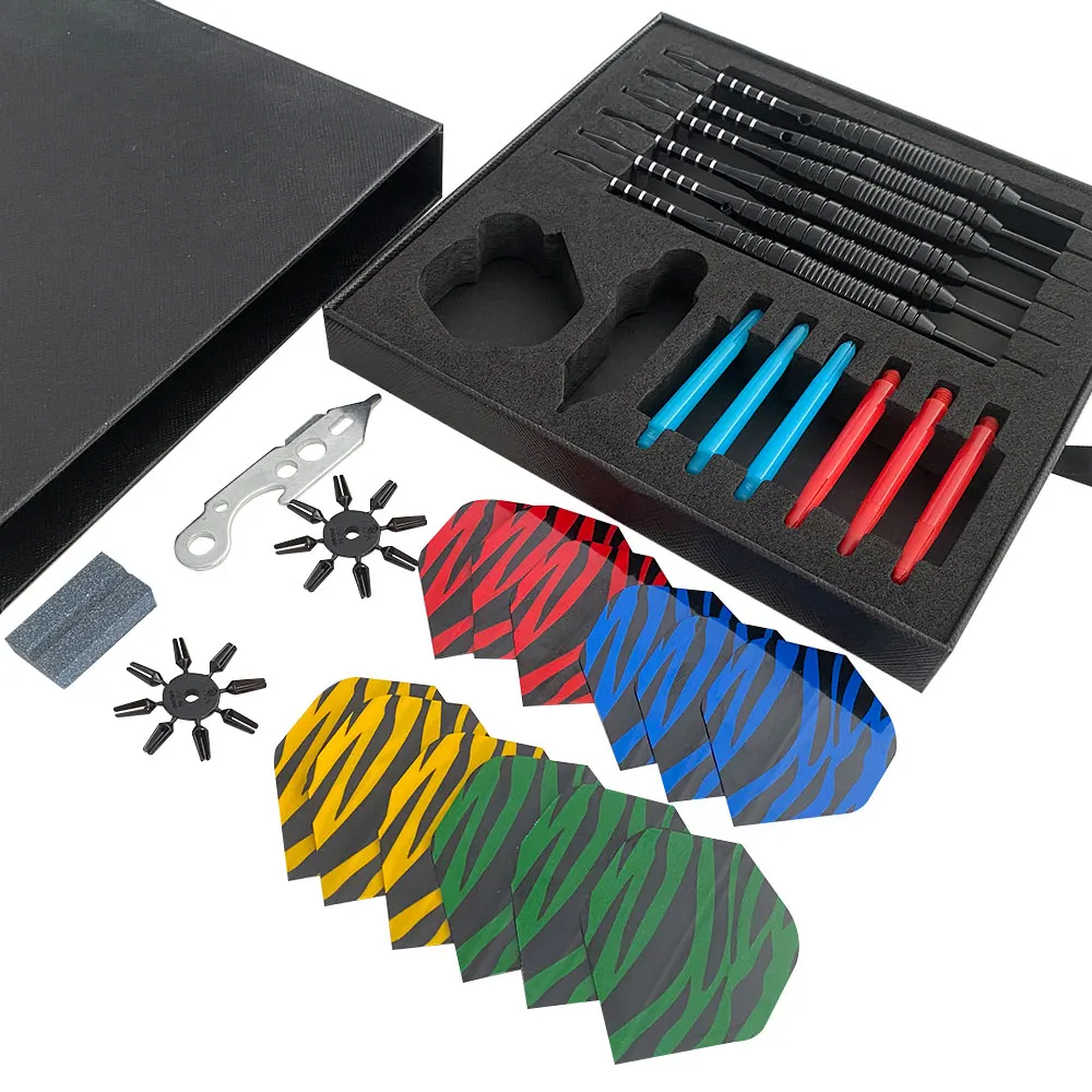 WEDARTER 22G硬質鋼針ダーツトレーニング一体型耐落下プロフェッショナルフライングスタンダードセットストレートチューブフライングスタ