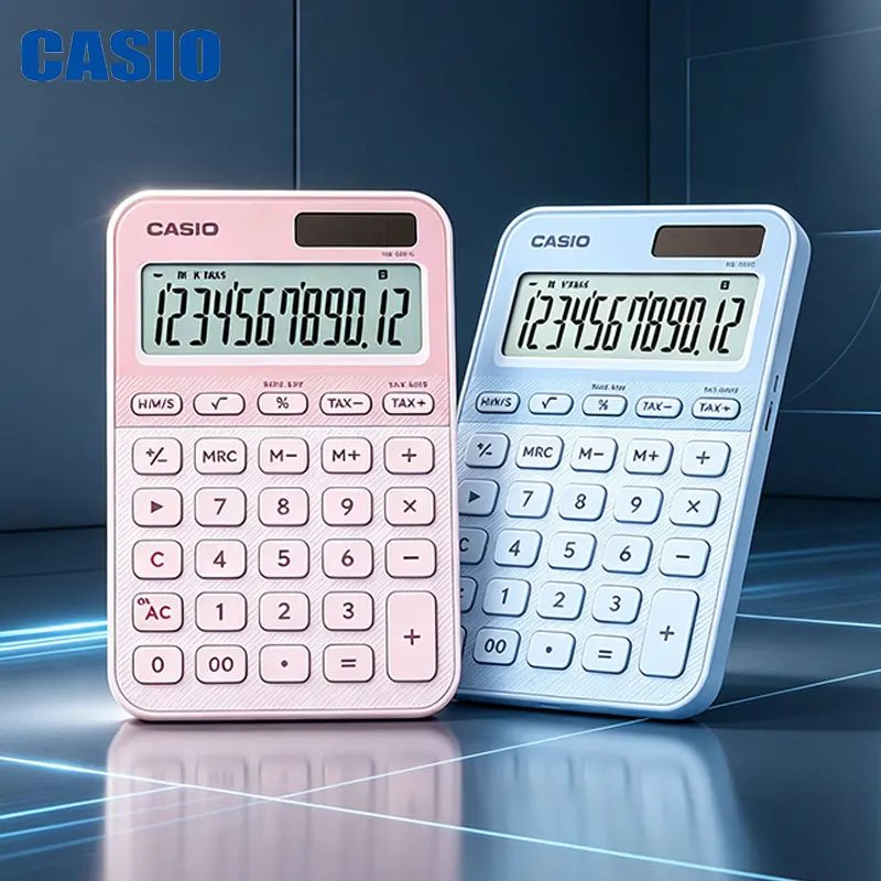Casio MS-20YC/AX-12B/DH-14 Business minimalist calculator - Compact design, suitable for store front desk and simple office use.