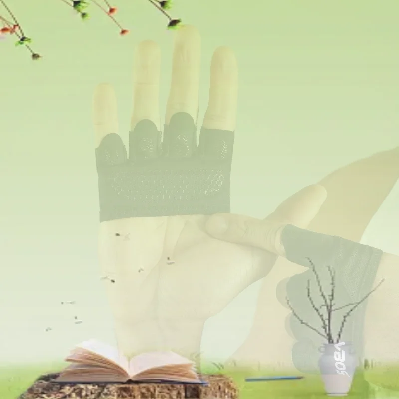 زوج واحد من قفازات التمرين خفيفة الوزن بأربعة أصابع للجنسين - قبضة مضادة للانزلاق للياقة البدنية ورفع الأثقال والتدريب للرجال والنساء #6