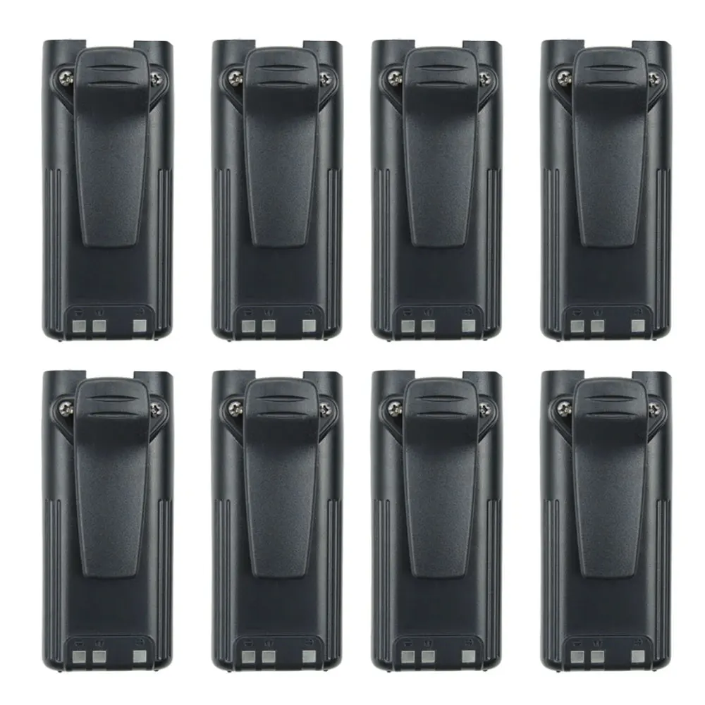 8Pcs 1650Mah Walkie…