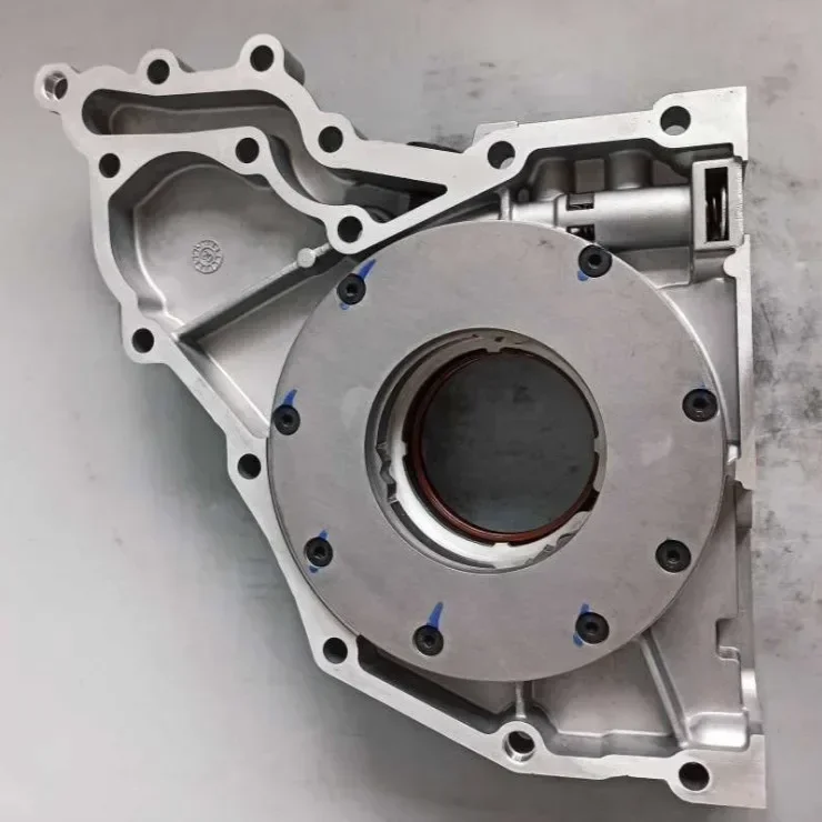 Cheap And Fine Bestselling Applicable To Faw Liberation J6 Dragon V6m2012 Diesel Doyitz Engine Oil Pump Front Cover Assembly