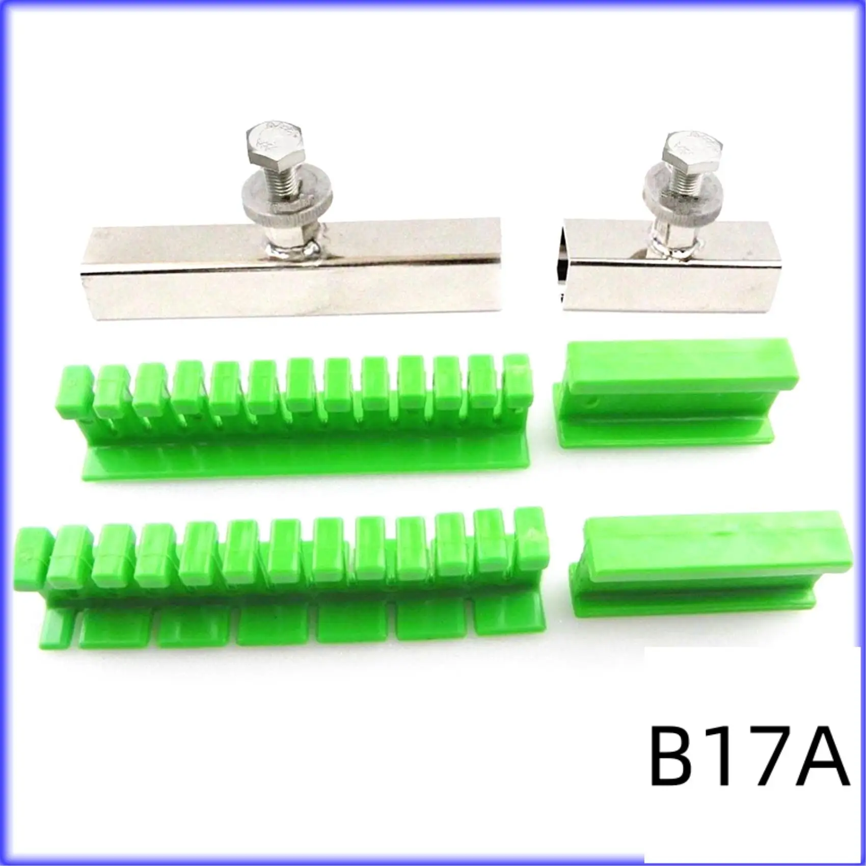 

BT-10Pcs Adhesive Glue Tabs Tools Kit For Car Paintless Dent Repair Tool Auto Dent Repair Tools Long Dent Repair Tools