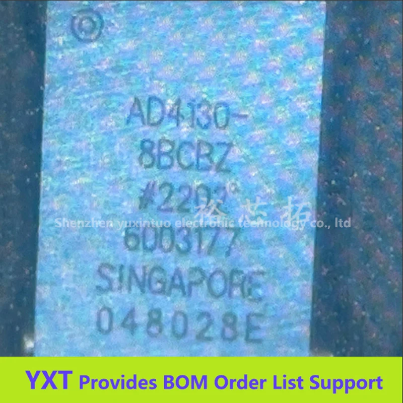 

100% NEW AD4130-8BCBZ-RL7 AD4130-8BCBZ 24-bit ADC 8,16 Input 1 Trigonometric Integration 35-WLCSP(2.7x3.56)