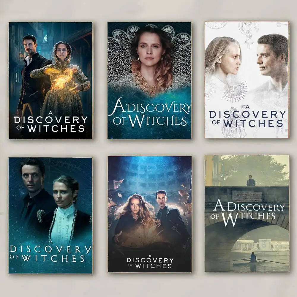 tv series A-A Discovery Of Witches-S Poster Modern Wall Decal for Living Room Cafe Office Bar and Bedroom