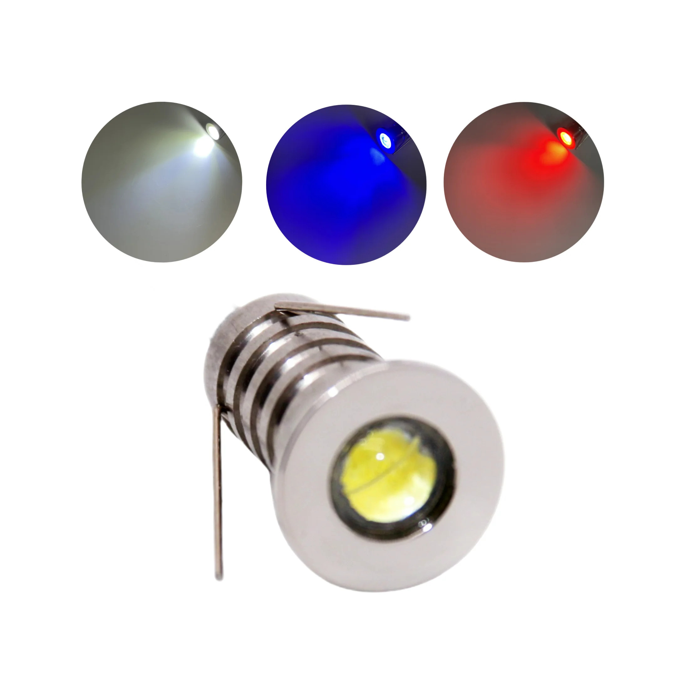 0.5W 12MM Diameter 12V Balcony Parapet Balustrade Fence Jewelry Recessed Ceiling Downlight Stair Led Handrail Lights