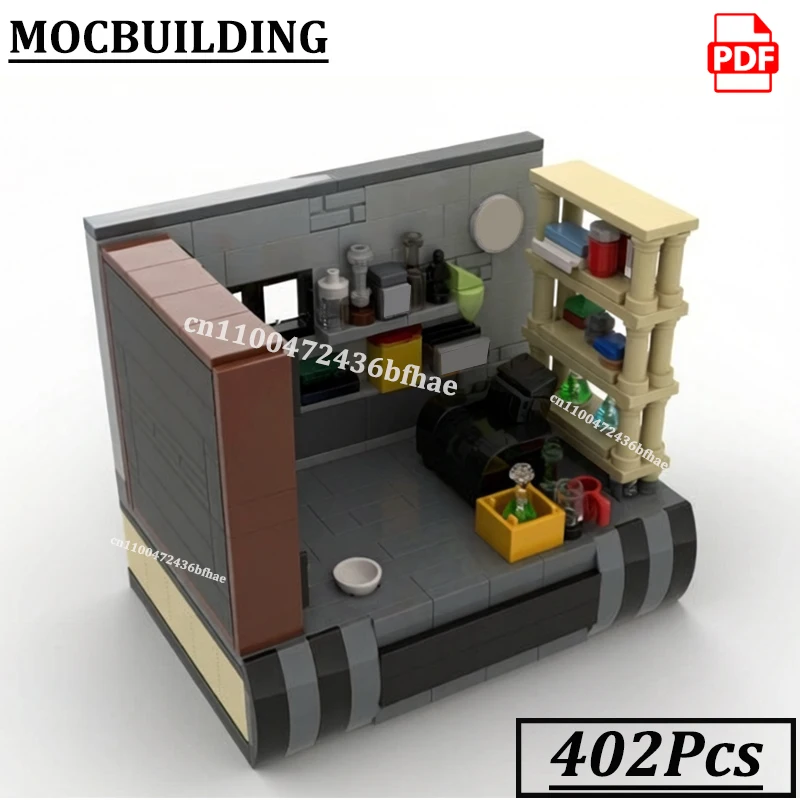 

Future Opening Scene Diorama Book Model Time Machine Series MOCBUILDING Bricks Construction Toys Gifts for Boys Girls