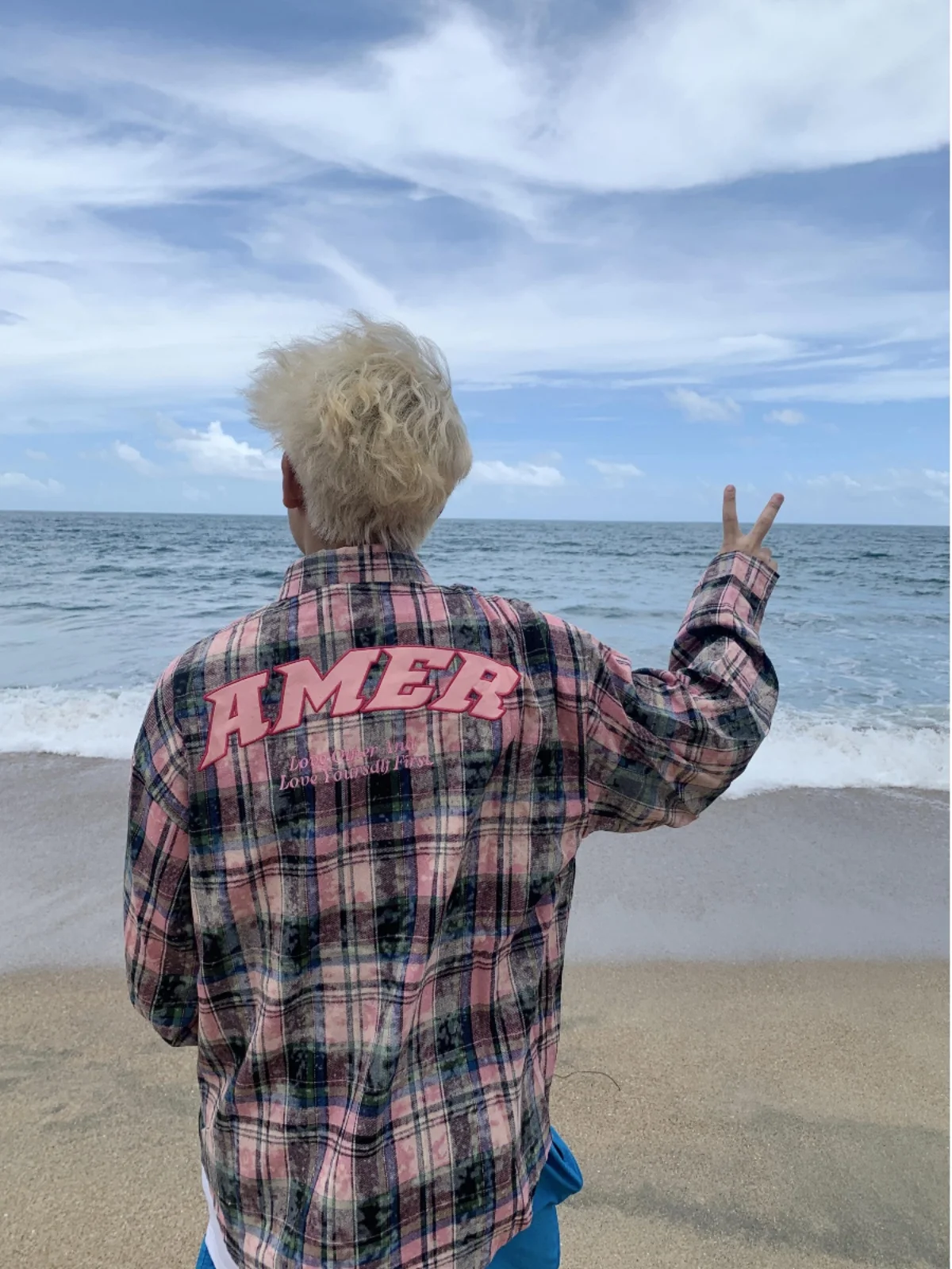 

Retro American Waed Plaid Long Sve irt Coat Men's Spring Autumn Loose Couple Sle Sun Protection Casual irt