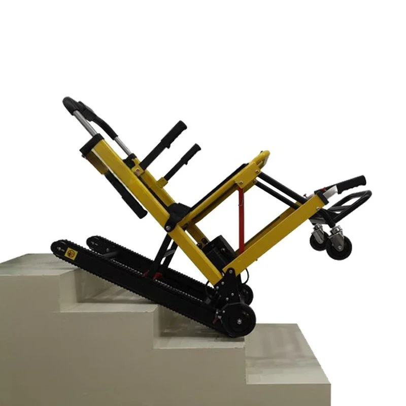 Portable crawler type for the elderly up and down stairs Folding light climbing machine