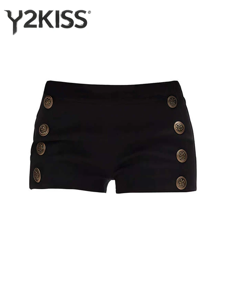 Women Low Rise Stretch Shorts Old Money Y2K 2000s Harajuku High Street Hot Pants Coquette Gyaru Design Korean Fashion Aesthetic