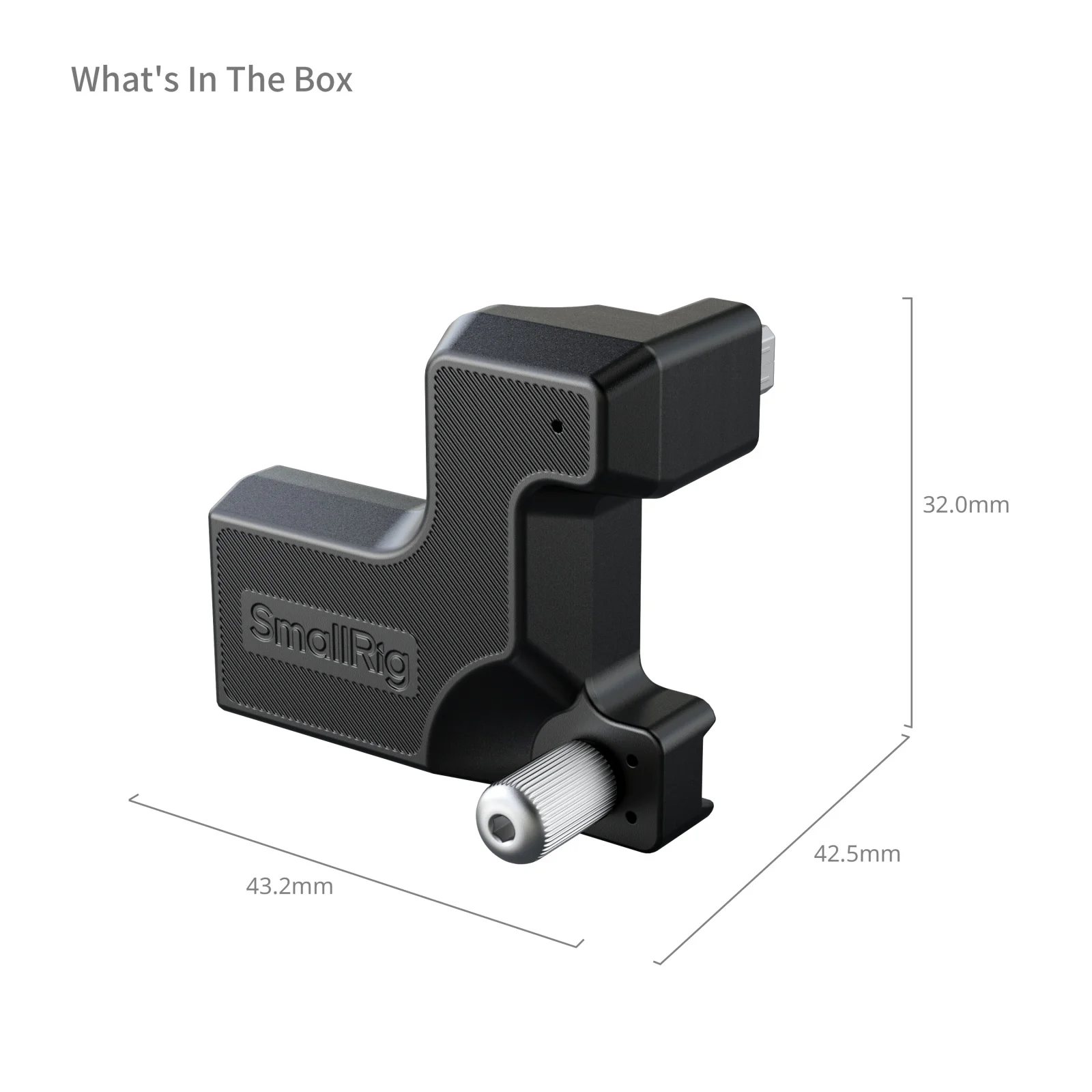 Adapter SmallRig High-Definition do portu Nikon ZR typu D na kompatybilny port typu A do klatek 5904, 5905, 5468, 5467, 6113-5907 — zdjęcie produktu 3
