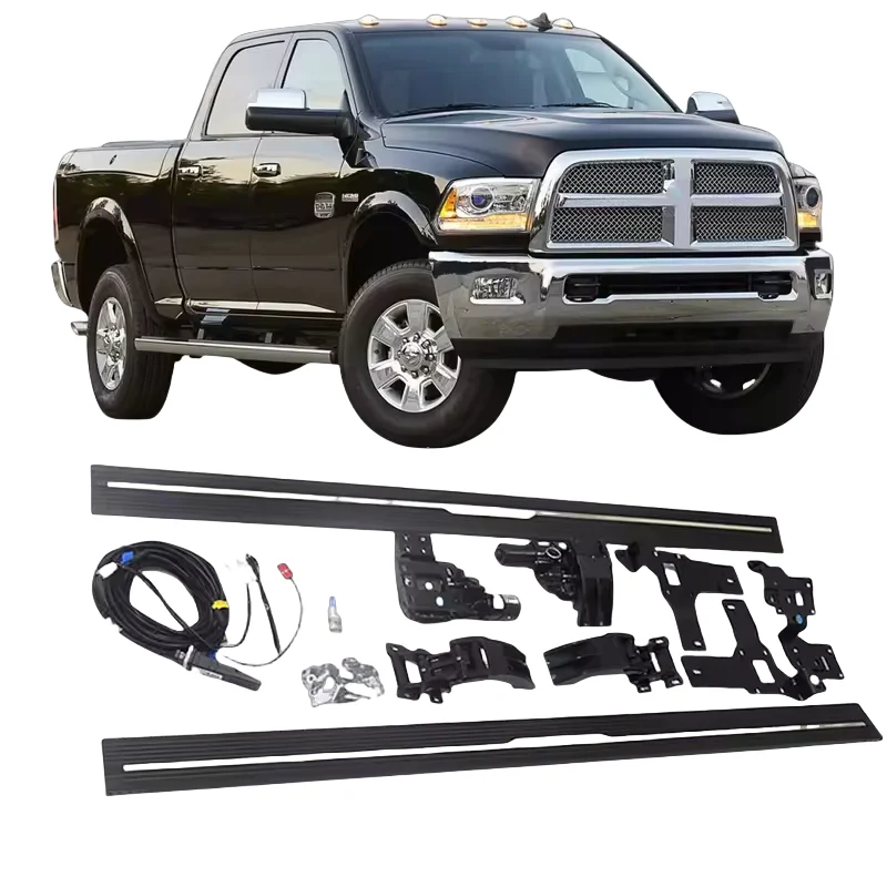 klt-A-206-High Quality Aluminum Electric Running Board Electric Side Step Power Step for DODGE RAM 1500 CREW  2012+