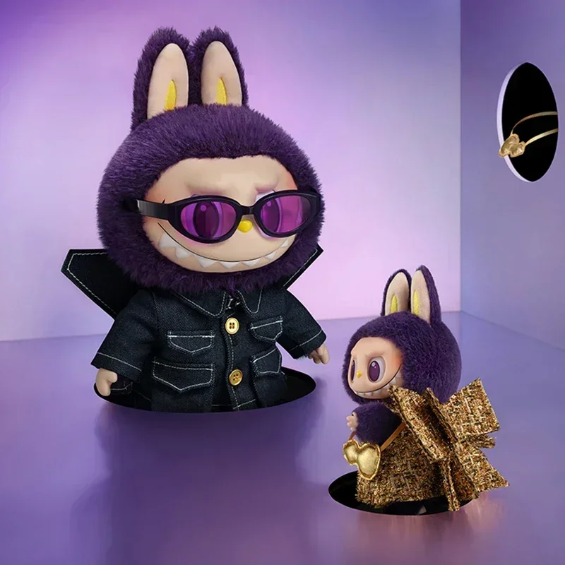 POP MART LABUBU X PRONOUNCE Wings of Fortune Series Blind Box - ฟิกเกอร์อนิเมะน่ารัก ของตกแต่ง ของขวัญลึกลับสำหรับนักสะสม