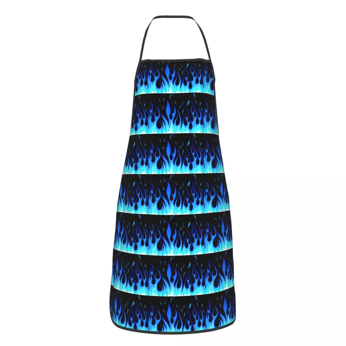 Big Fire Flames Burning Flame Apron Chef Cooking Tablier Sleeveless Bib Kitchen Cleaning Pinafore for Women Men Painting
