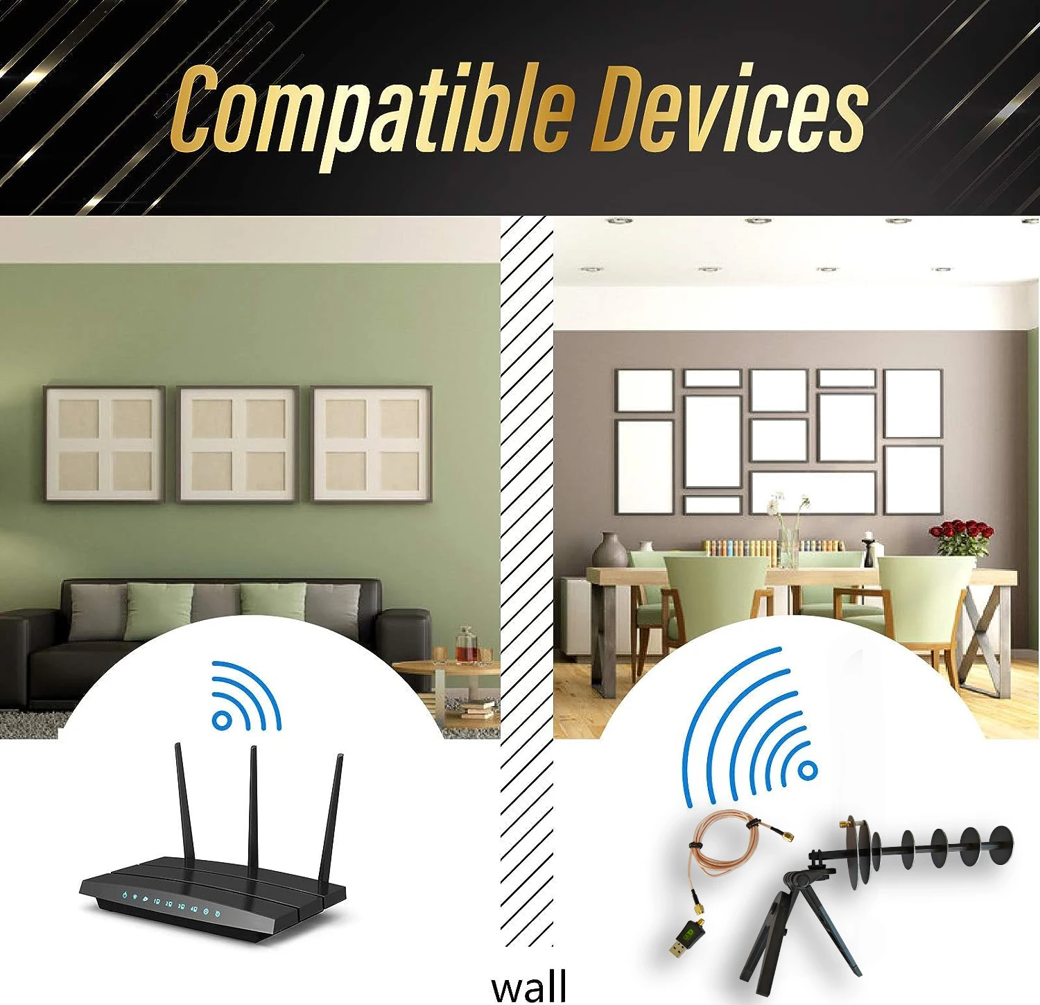 Lange Afstand Wifi Signaal Antenne 28dbi Ontvangen Zenden Yagi Directionele Antenne Dekking Booster Computer 6e Draadloos Netwerk