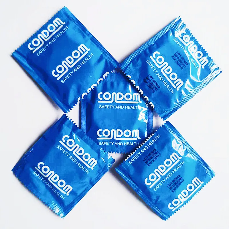 50pcs Hyaluronic Acid Condom Natural Latex Lubrication Ultra Thin Delay Sex Penis Sleeves Contraception Supplies Adults Sex Toy