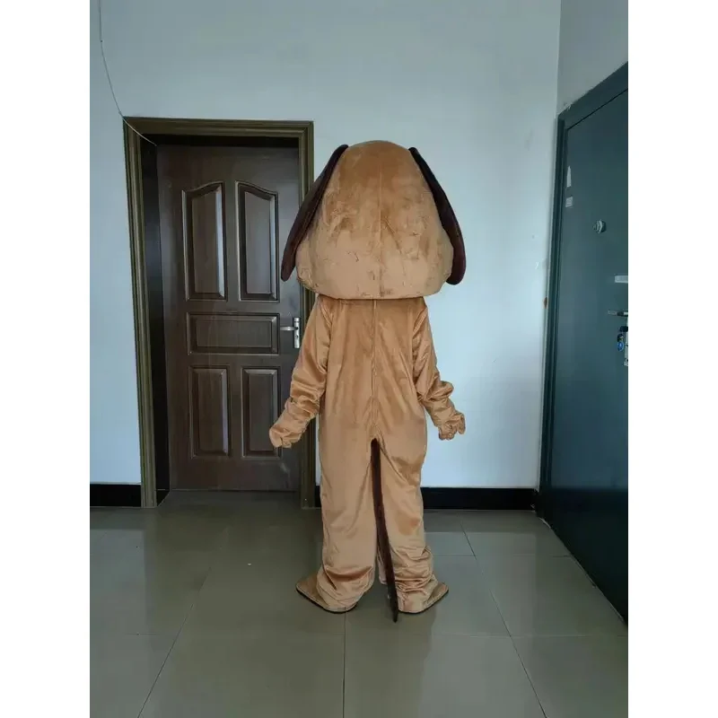Dog Head Mascot Costume Fancy Dress Halloween Anime Doll Cosplay Clothing Birthday Party Decoration Props CMM221