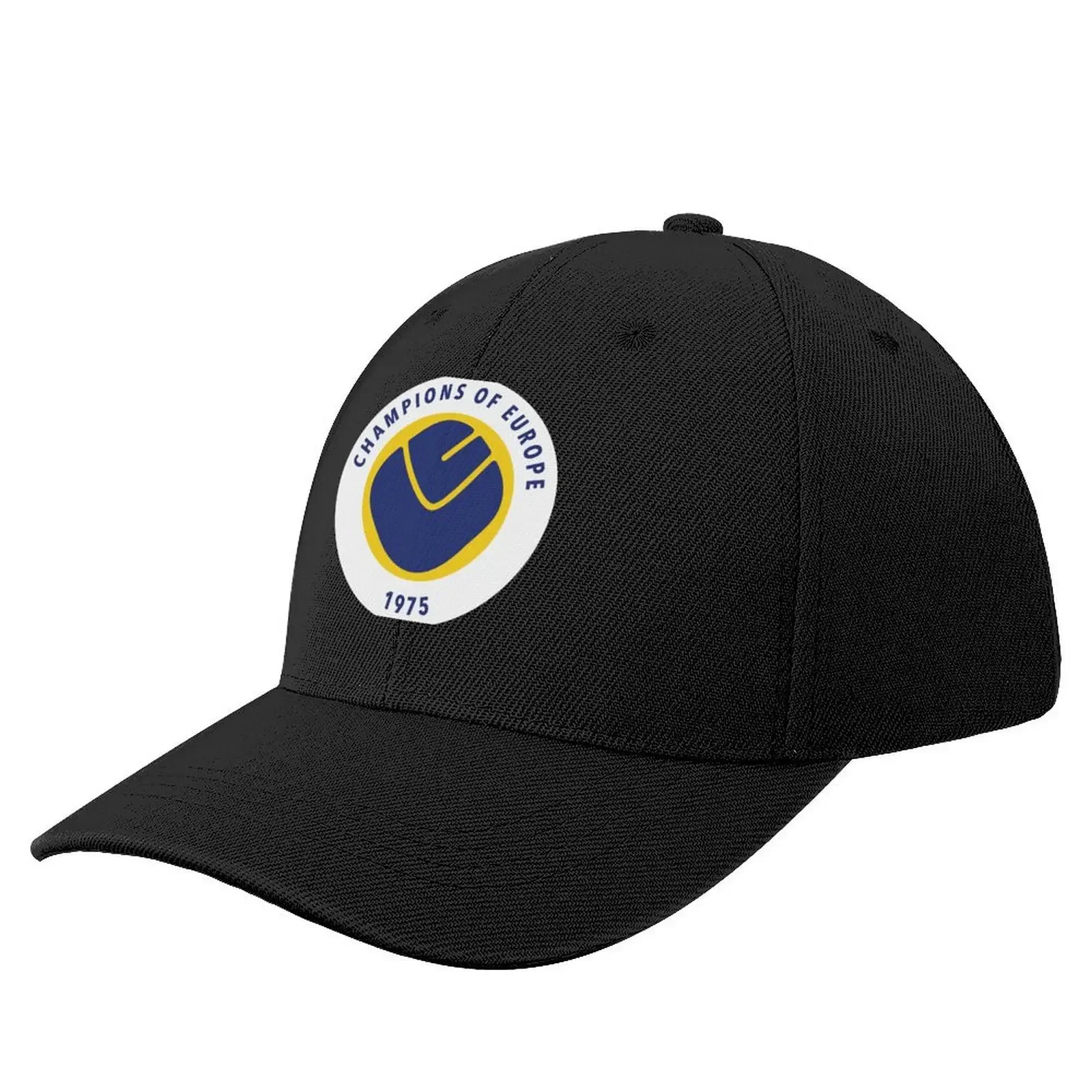 

Champions of Europe 1975 Baseball Cap men's big size hat Military Tactical Cap |-F-| Designer Man Women's