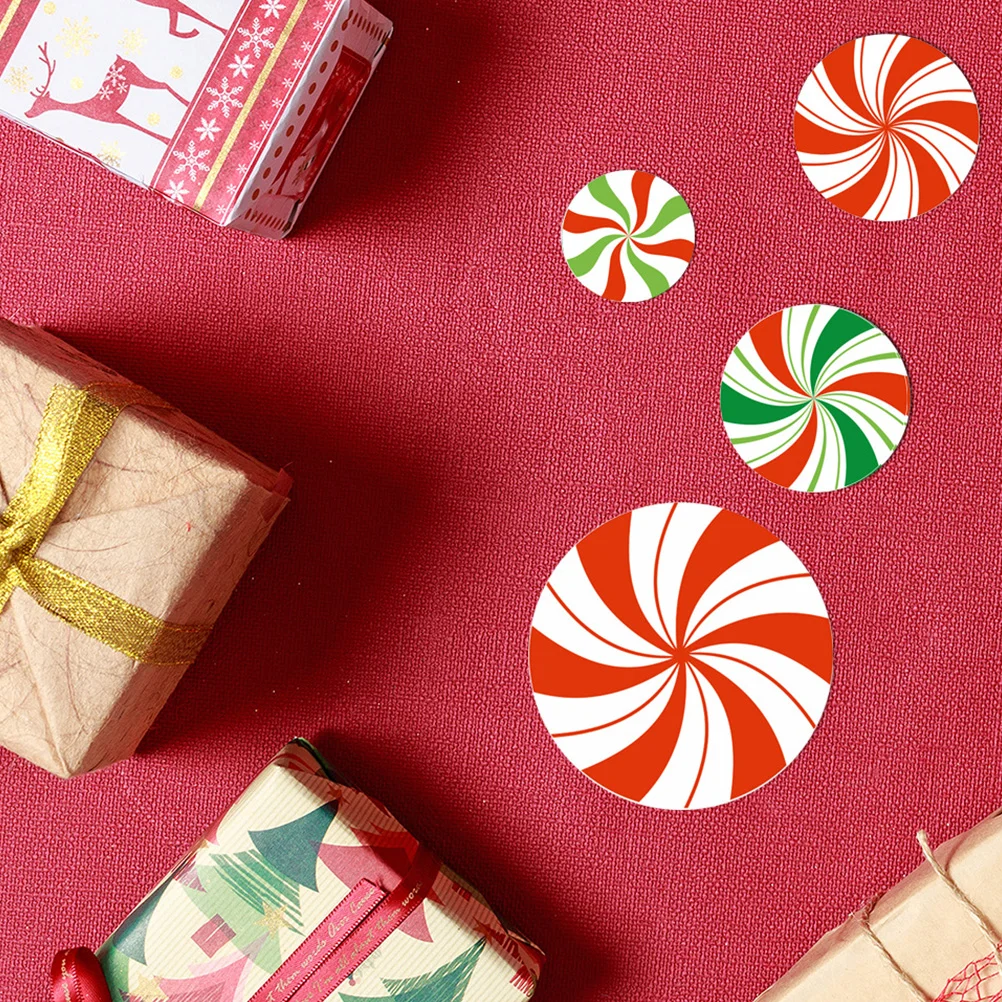 

12 Pcs Christmas Stickers Floor Candy Wall Decals Decorate Themed Holiday Pvc Decoration