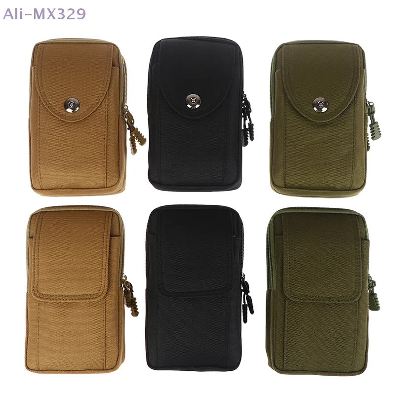 

{MX329} Durable Oxford Fabric Fanny Pack Outdoor Tactical Hunting Belt Molle Men Waist Bag Travel Sports Portable Phone Pouch