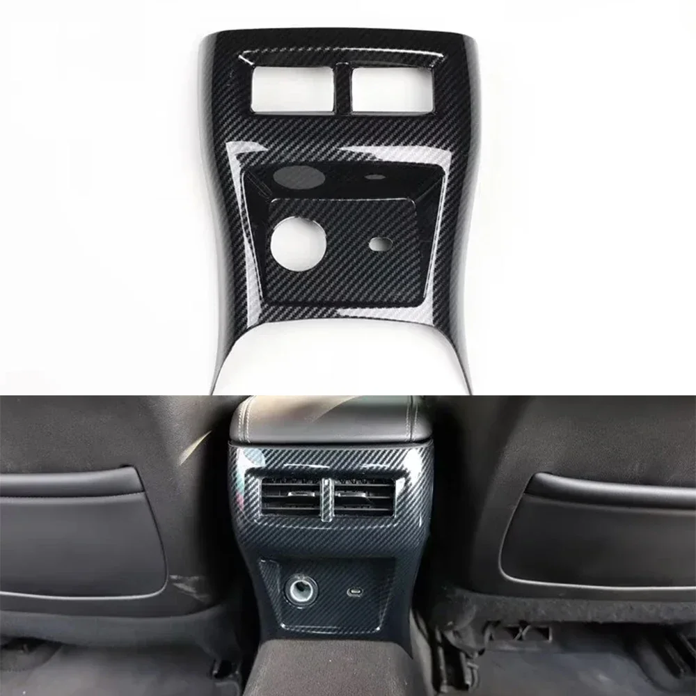 

Car Rear Anti-kick Panel Cover ABS Trim For Cadillac CT5 2020 2021 2022 Interior Auto Styling Accessory