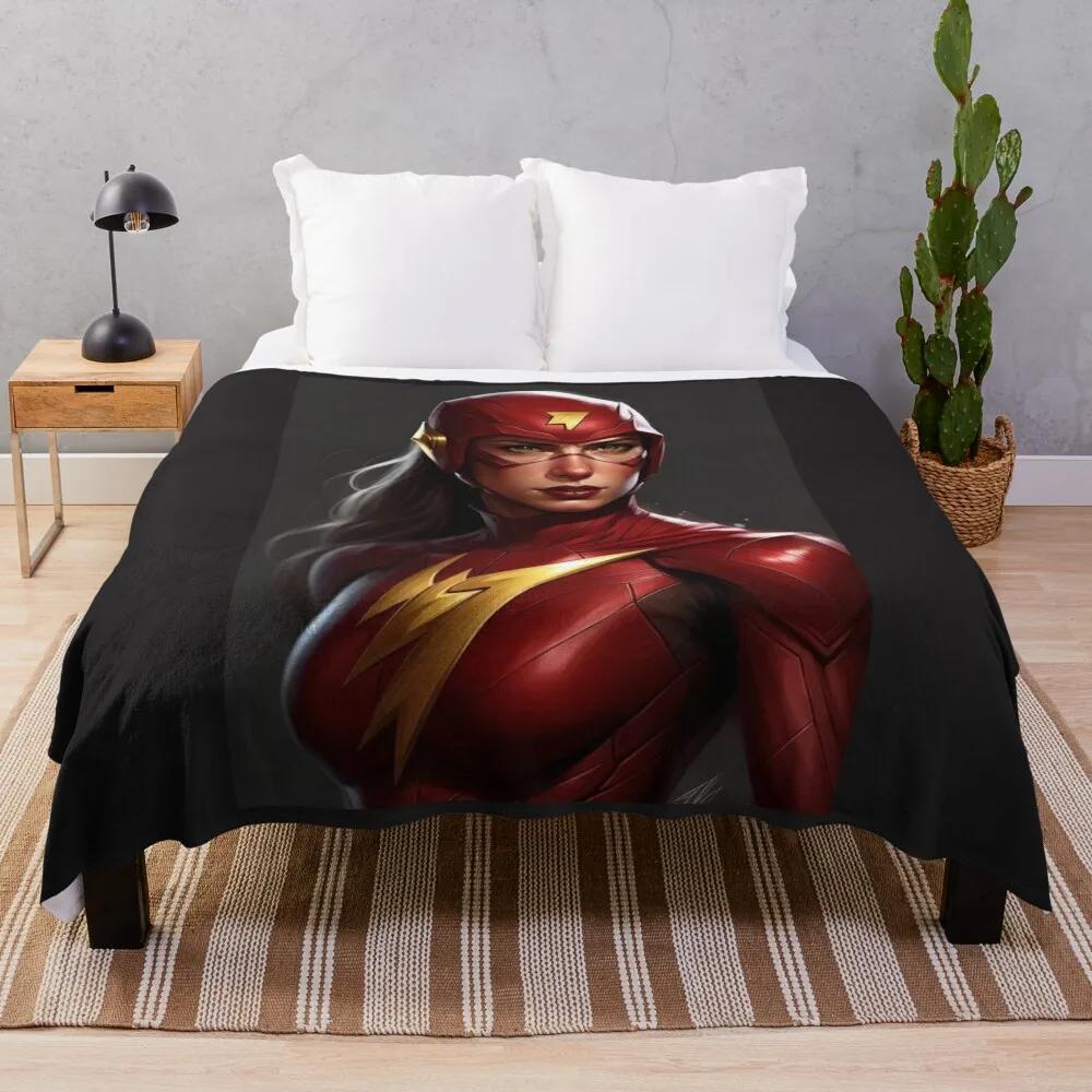 

Hero Women Throw Blanket Kid'S Bed covers Blankets