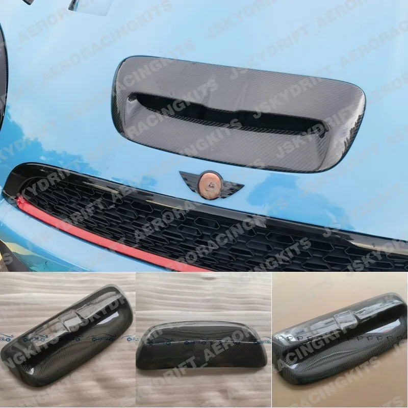 

For Mini Cooper S r56 r57 r58 r59 Carbon Fiber Front Hood Vent Scoop Air Duct