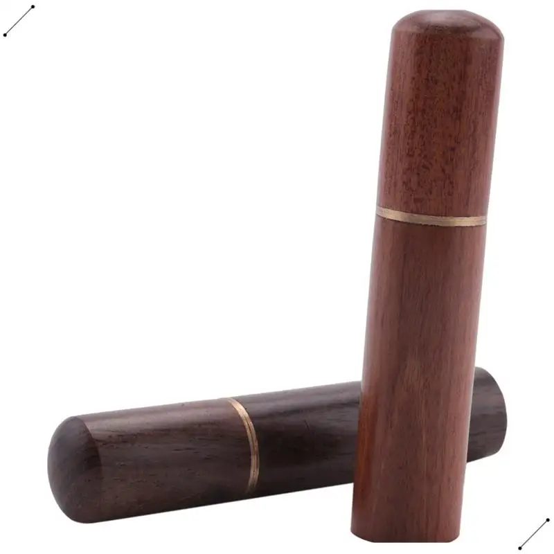 2Pcs Wooden Needle Case With 12 Gold Tail Back Hanging Needles And 4 Large-Eye Leather Stitching Needles For Handmade Sewing