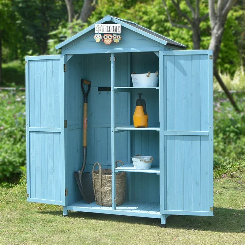 

Премиальный шкафчик для хранения и сортировки инструментов из массива дерева, всякая всячина, открытый двор, балкон, солнцезащитный крем, водонепроницаемый и антикоррозийный