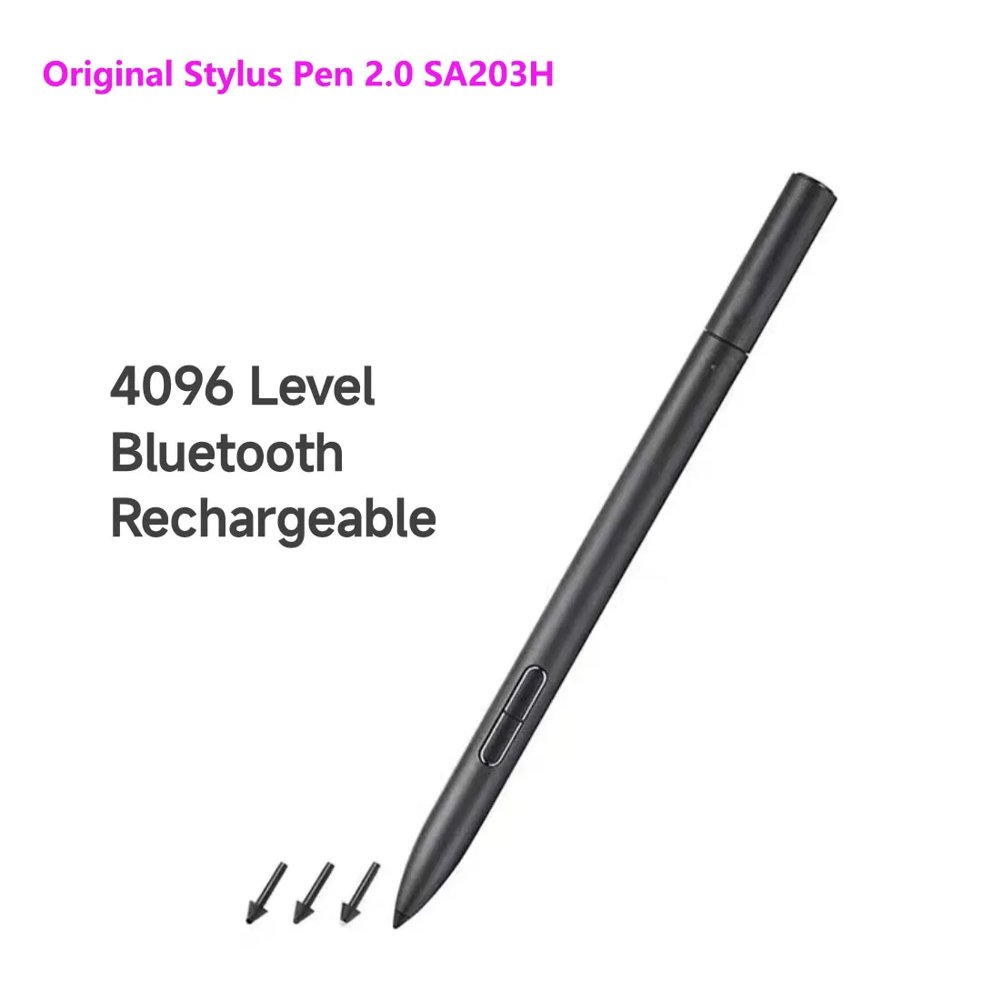 ASUS Vivobook Zenbook ROG 노트북용 액티브 스타일러스 펜, 4096 레벨, SA203H MPP 2.0 틸트 펜, 블루투스 충전식, 정품 