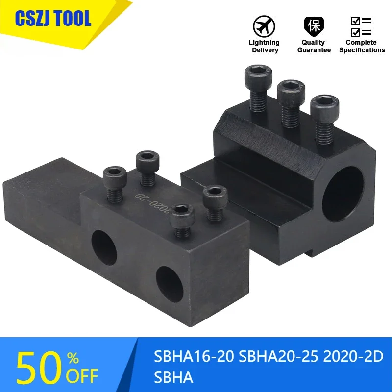 

1pcs SBHA16-20 SBHA20-25 2020-2D SBHA CNC Lathe Inner Diameter Auxiliary Tool Holder Tool Sleeve Inner Hole Guide Sleeve Holder