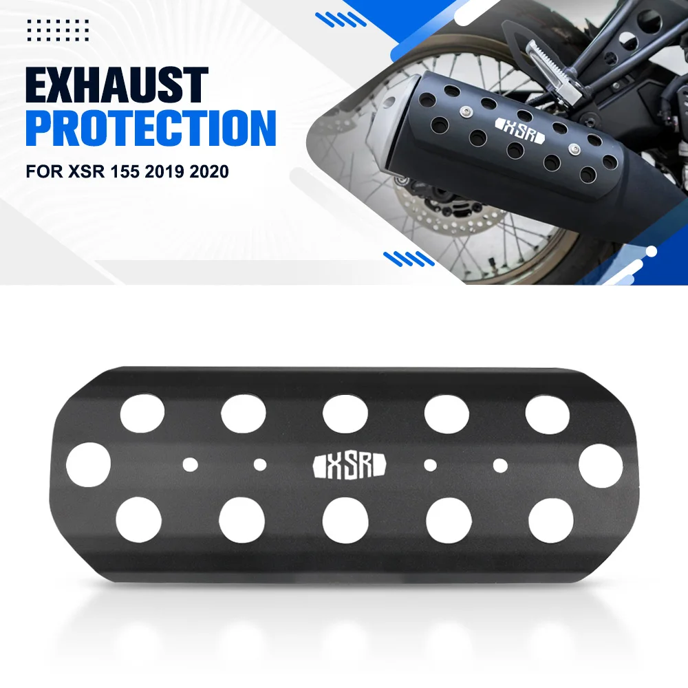 

XSR155 аксессуары для мотоциклов для YAMAHA XSR 155 2019 2020, алюминиевый глушитель выхлопной трубы, теплозащитный экран для ног, защита