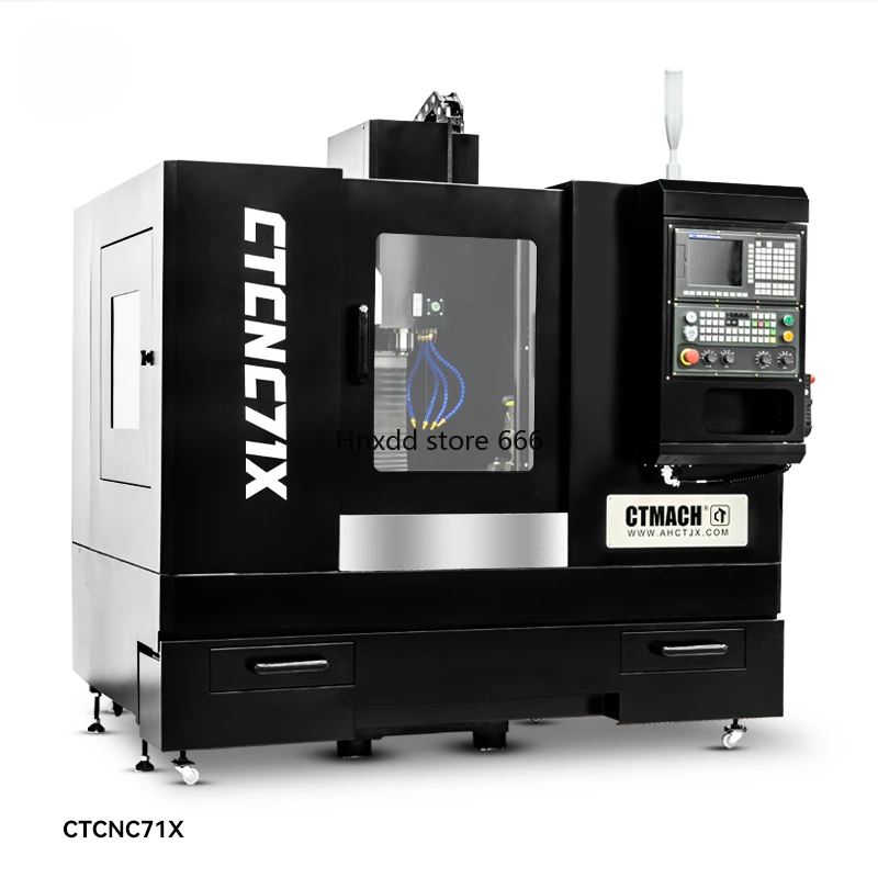 Four axis machining center numerical control drilling and milling machine