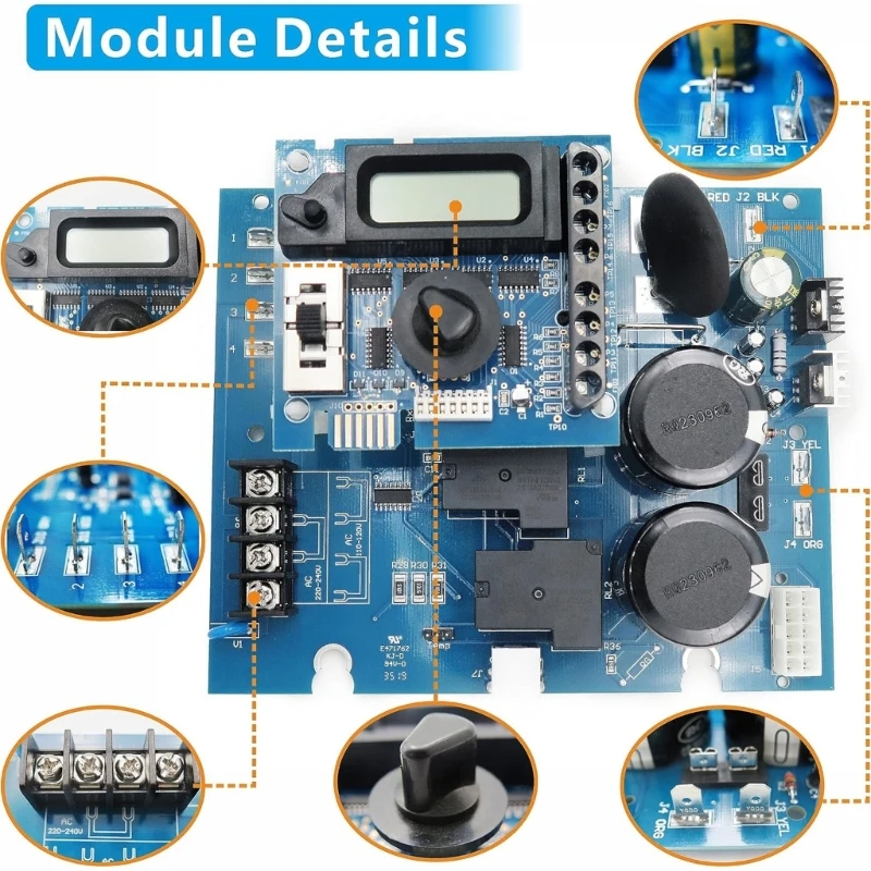 

Replacement Control Circuit Board For Saltwater Sterilizer Systems Consistent TERM CELL Series F19C
