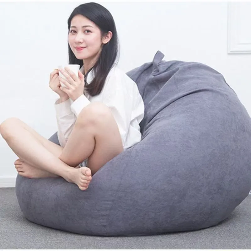 Linen Sofa Cover Bedroom Removable Washable Solid Sofa Cover Storage Bag Tatami Simple Single Person Leisure Sofa Cover ZI470