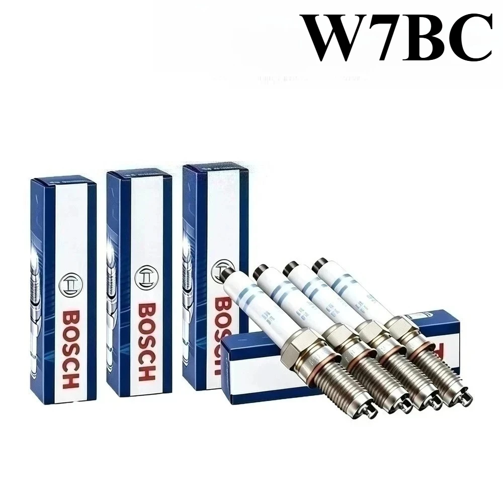 Premium Bosch W7BC Plug Full Combustion Reduce Fuel Consumption Vintage Motorcycle Spare Parts